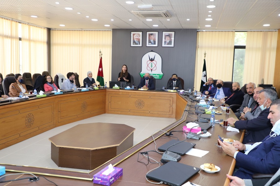 صورة من جامعة اليرموك